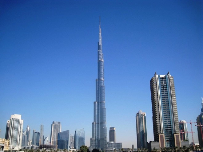 Ngắm dubai từ tòa tháp burj khalifa cao nhất hành tinh - 1