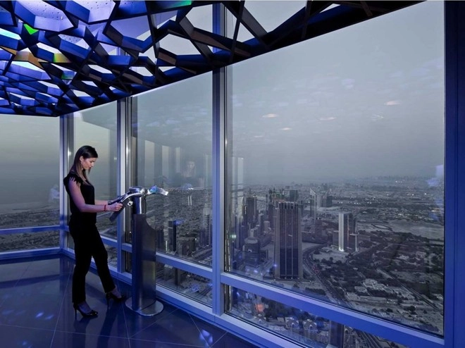 Ngắm dubai từ tòa tháp burj khalifa cao nhất hành tinh - 6