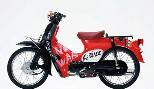 Ngắm màu sơn nghệ thuật của honda cub 50 - 6