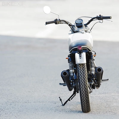 Ngắm yamaha sr400 độ của vũ công ba lê - 7