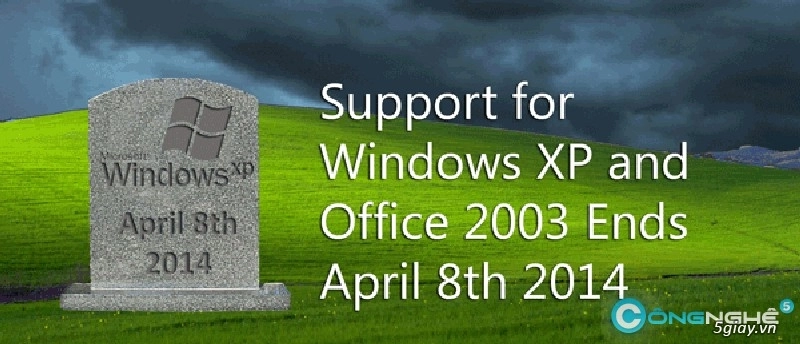 Ngày khai tử windows xp là ngày windows 81 được cập nhật - 2
