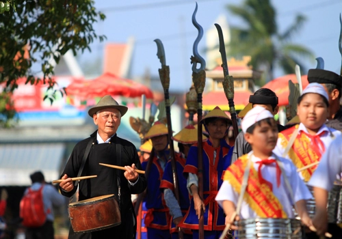 Ngôi làng 500 năm tuổi rước sắc phong vua ban cầu an - 7