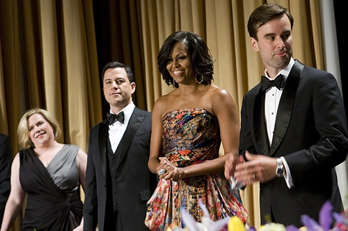 Những bộ váy chinh phục cử tri của bà obama - 3