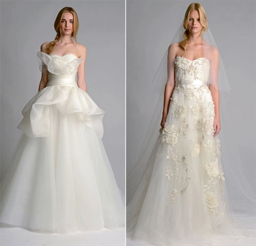 Những bộ váy cô dâu đẹp nhất thu 2014 2 - 12