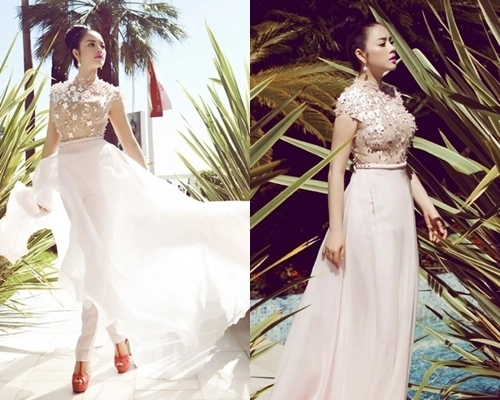 Những bộ váy haute couture xa xỉ của lý nhã kỳ - 5