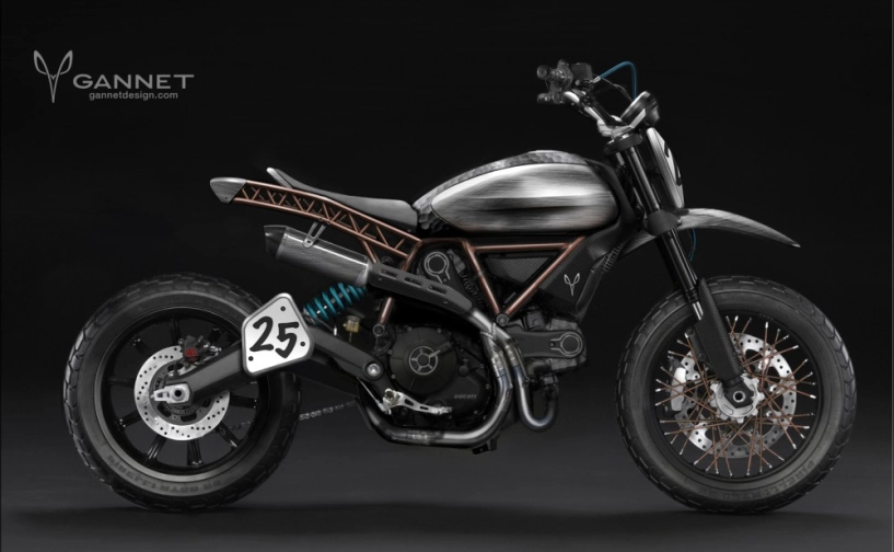 Những chiếc ducati scrambler phiên bản concept độ đầy tinh tế - 2