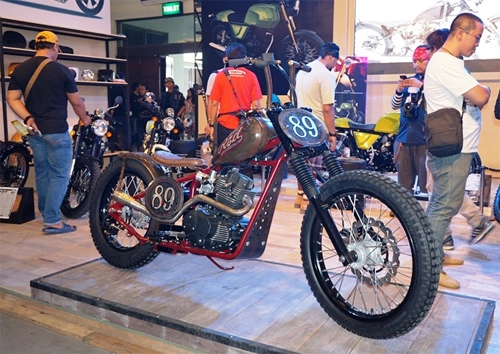 Những chiếc môtô độ cực kì độc đáo tranh tài tại indonesia - 4