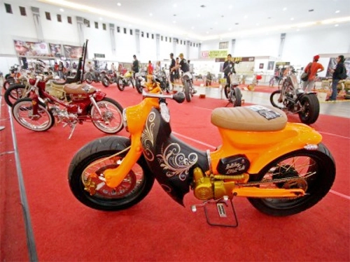 Những chiếc môtô độ cực kì độc đáo tranh tài tại indonesia - 7