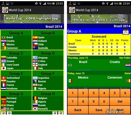 Những công cụ giúp theo dõi lịch world cup 2014 trên smartphone và máy tính - 6