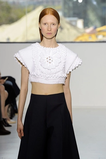 Những dáng áo crop-top gây chú ý ở new york fashion week - 5