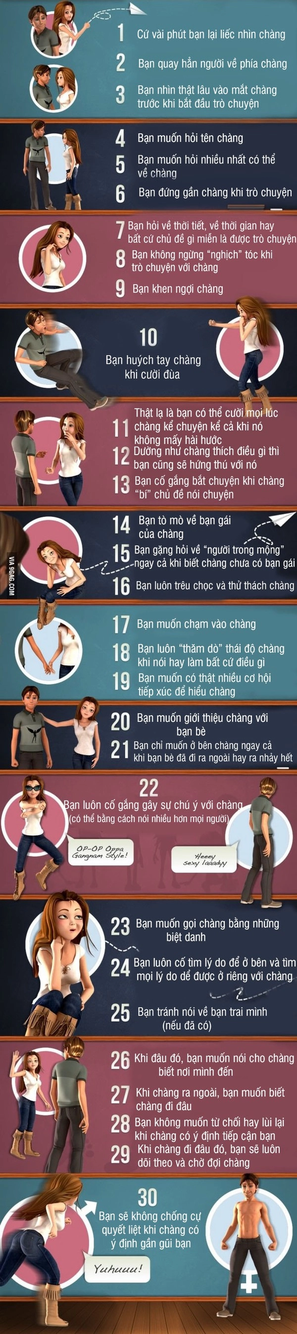 Những dấu hiệu tố cáo bạn đã cảm nắng một chàng trai - 2