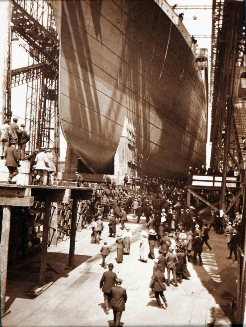 Những hình ảnh chưa từng công bố về con tàu titanic ở belfast - 1