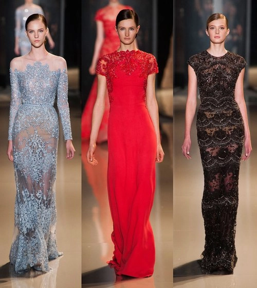 Những mẫu váy cao cấp đẹp nhất xuân 2013 - 7