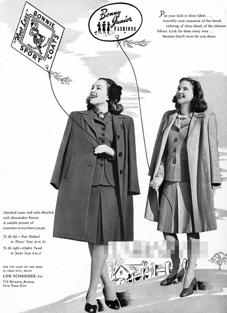 Những thiết kế áo khoác đẹp của thập niên 20-60 - 3