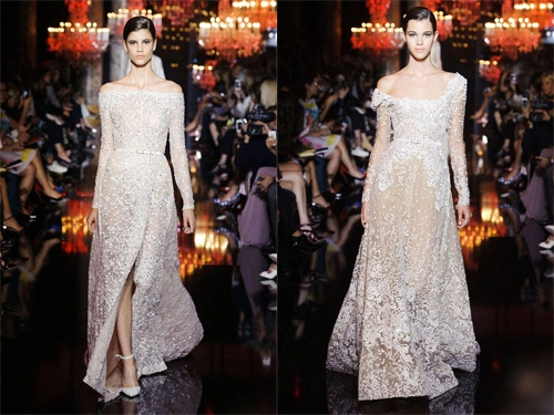 Những váy cưới couture đẹp nhất tuần thời trang paris 2014 - 2