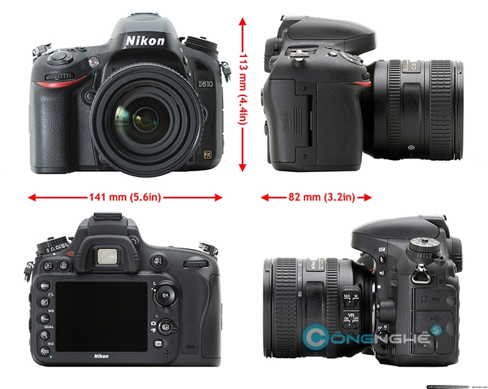 Nikon d610 mới thế chỗ d600 - 2