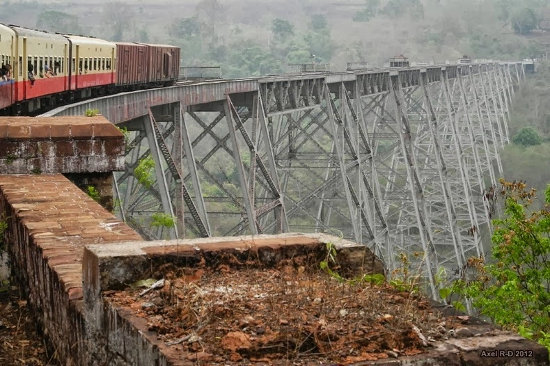 nín thở đi trên cầu cạn goteik cheo leo tại myanmar - 4