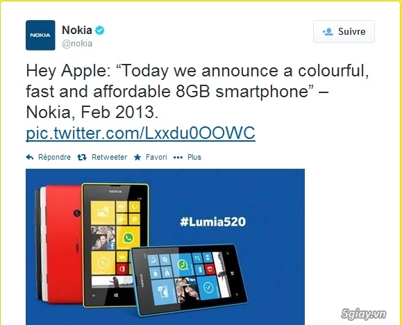 Nokia ném gạch iphone 5c 8gb - 2