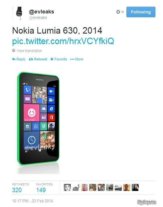 Nokia sẽ giới thiệu lumia 630 trong mwc 2014 - 1