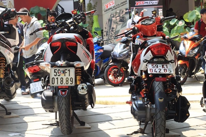 Nouvo độ phong cách ducati 1199 tại scooter festival 2014 - 9