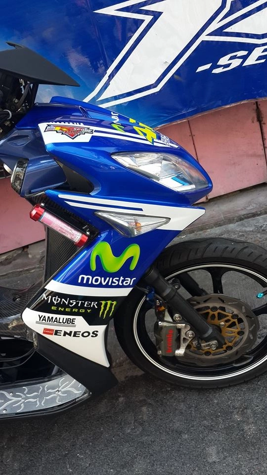 Nouvo lx độ cực khủng với phong cách movistar motogp - 9