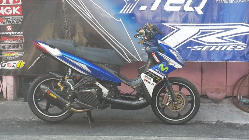 Nouvo lx độ cực khủng với phong cách movistar motogp - 19