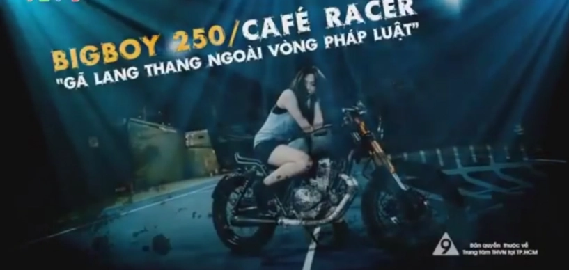 Nữ biker xinh đẹp cá tính cùng suzuki big boy 250 cafe racer - 1