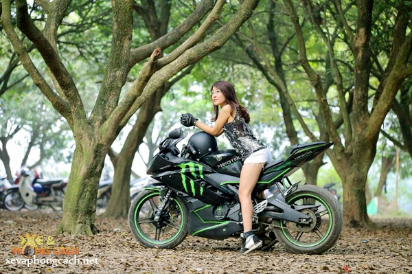 Nữ giám đốc hà thành xinh đẹp với niềm đam mê xe mô tô - 5