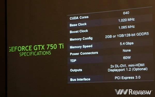 Nvidia công bố geforce gtx 750 và gtx 750ti tại việt nam giá từ 3 triệu đồng - 4