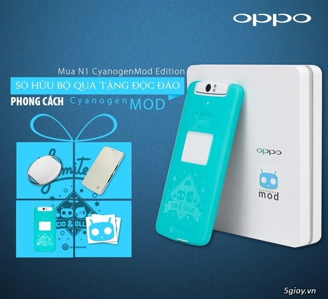 Oppo n1 phiên bản cyanogenmod chính thức bán tại việt nam - 3