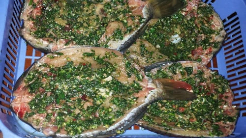 Pa pỉnh tộp món cá nướng đặc biệt của người thái - 1