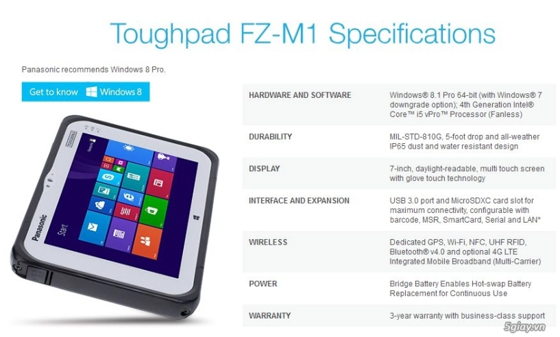 Panasonic trình làng máy tính bảng toughpad fz-m1 tại ces 2014 - 4