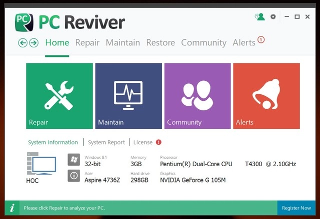 Pc reviver - phần mềm tối ưu hóa windows và bảo trì định kỳ hiệu quả - 2