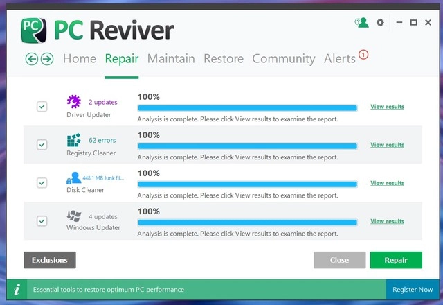 Pc reviver - phần mềm tối ưu hóa windows và bảo trì định kỳ hiệu quả - 4