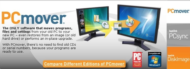 Pcmover express for windows xp - phần mềm chuyển dữ liệu windows xp sang các phiên bản mới - 1