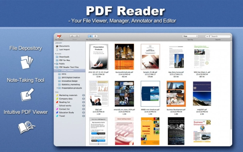 Pdf reader for mac - đọc file pdf và chỉnh sửa trên mac - 3