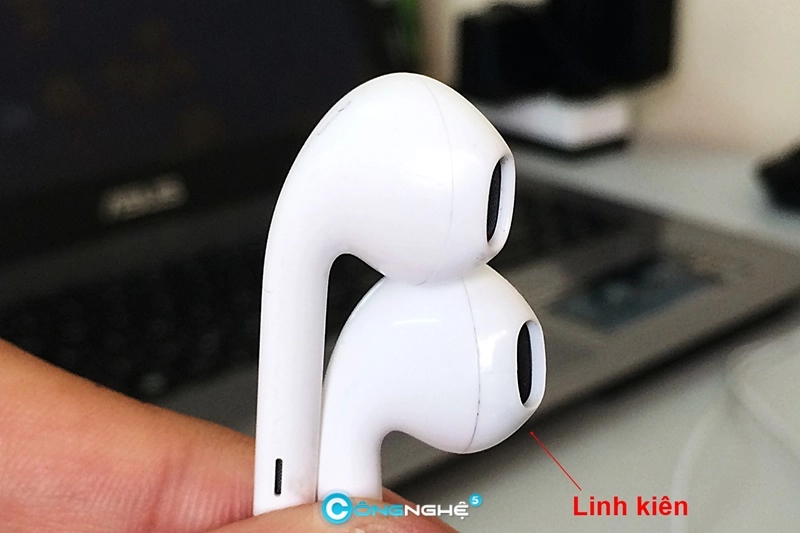 Phân biệt tai nghe chính hãng apple và hàng linh kiện - 6