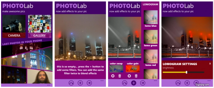 Photolab ứng dụng chỉnh sửa ảnh mới dành cho windows phone 8 - 1