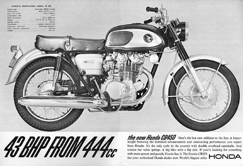 Phục chế xế cổ honda cb450 1965 ở sài gòn - 2