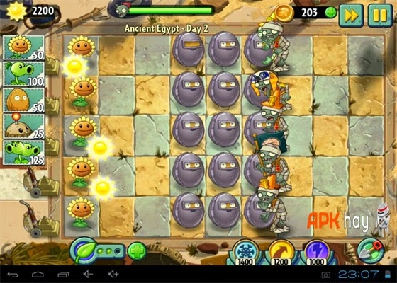 Plants vs zombies 2 v231 mod cuộc chiến zombie android - 11