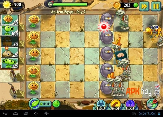 Plants vs zombies 2 v231 mod cuộc chiến zombie android - 10