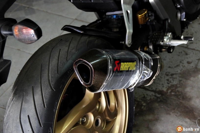 Quá trình lên pô akrapovic cho honda cb1000r - 24