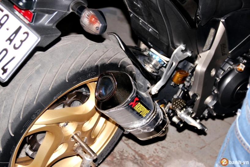 Quá trình lên pô akrapovic cho honda cb1000r - 26