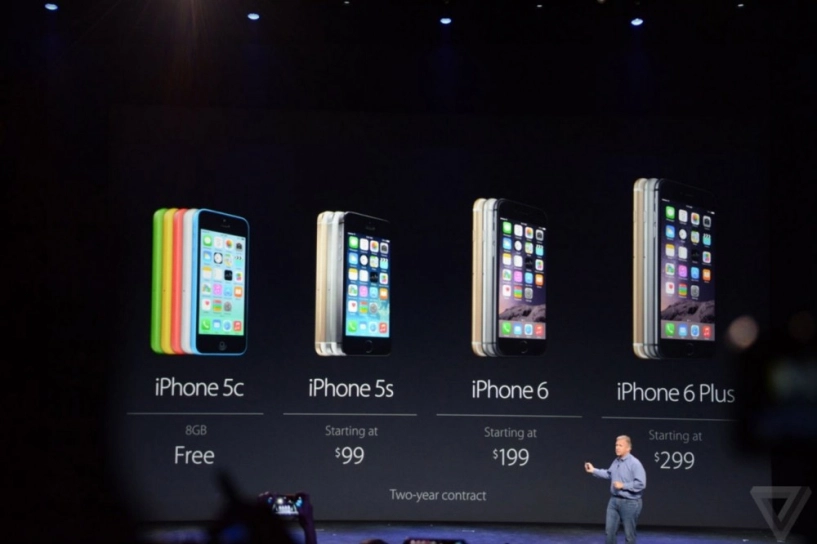 Ra mắt iphone 6 apple cho không 5s 5c - 1