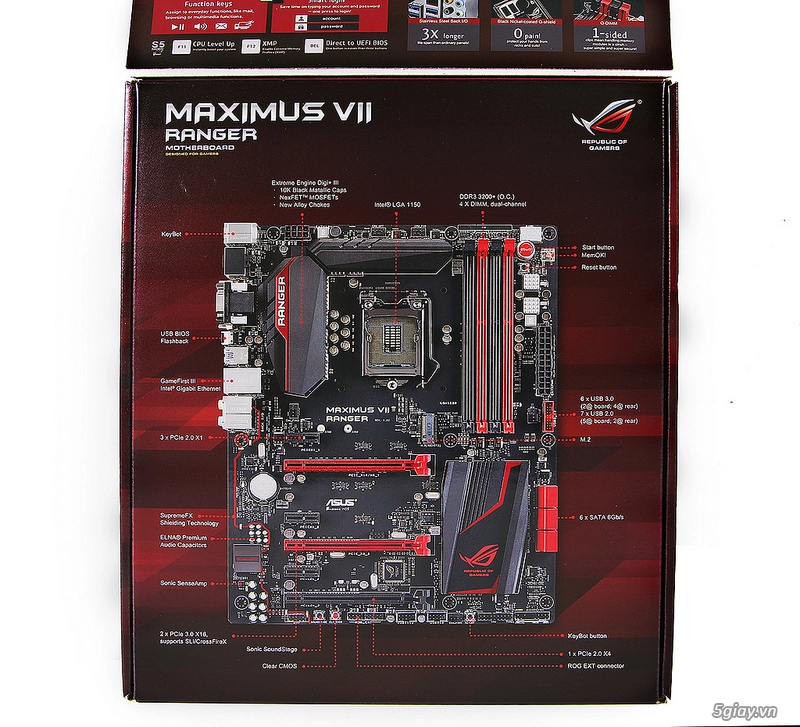 review asus maximus vii ranger - siêu nhân z97 - 4