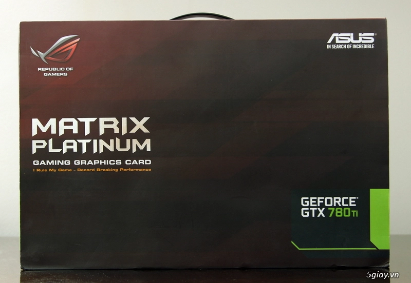 review asus rog matrix gtx 780 t platinum edition - 3