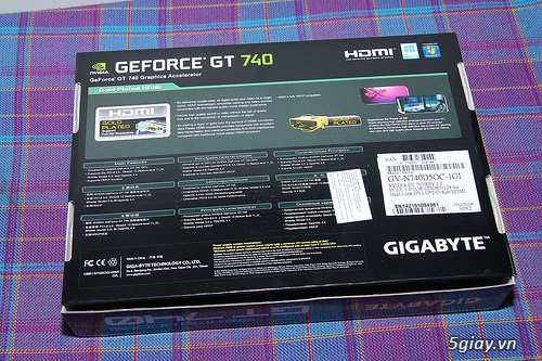 review gigabyte geforce gt 740 hiêu năng tôt gia thanh phai chăng - 2