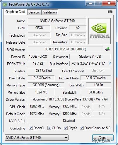 review gigabyte geforce gt 740 hiêu năng tôt gia thanh phai chăng - 18