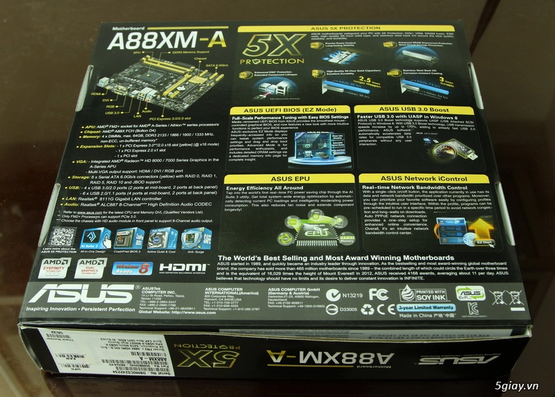 review mainboard asus a88xm-a - 4