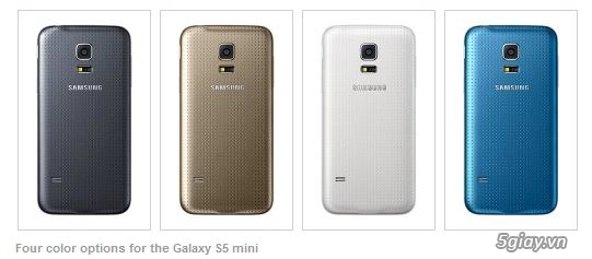 Samsung chính thức giới thiệu galaxy s5 mini giá 650 - 3